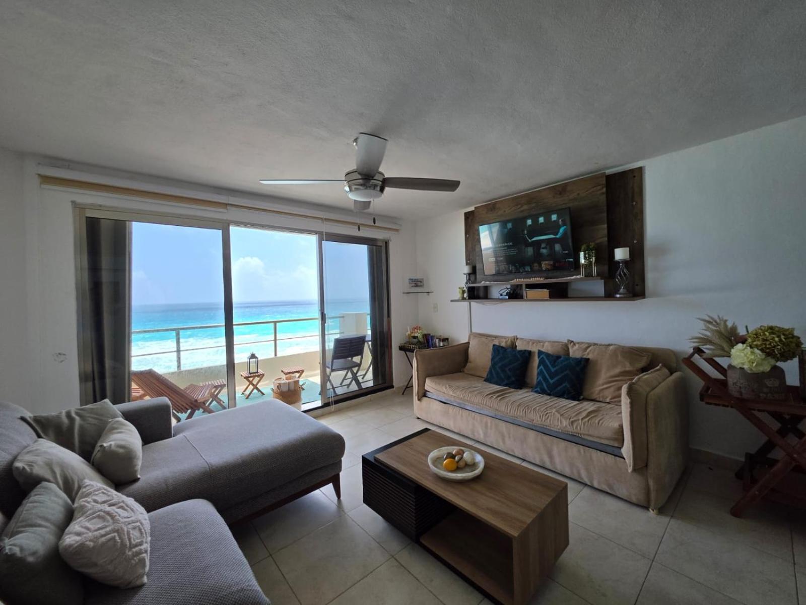 Perfect Vacation Getaway,Ocean View,Wifi, Beach Cancún Exteriér fotografie