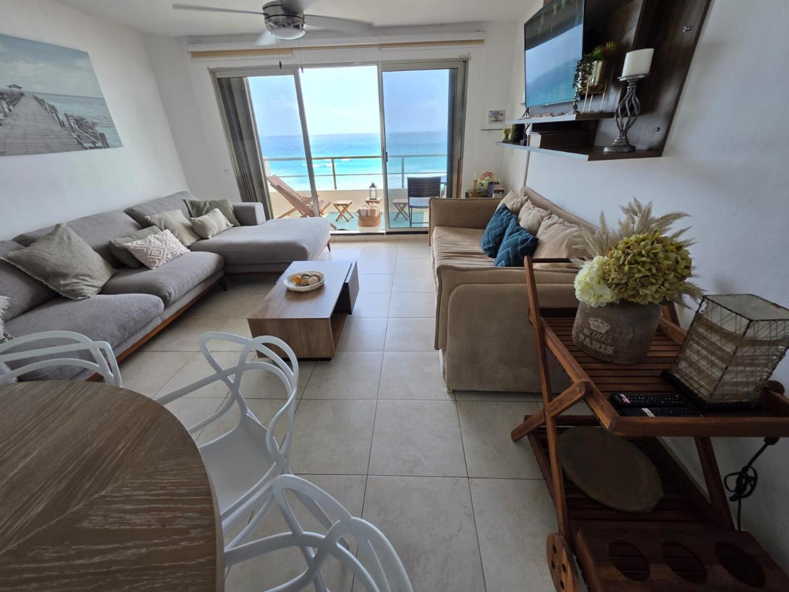 Perfect Vacation Getaway,Ocean View,Wifi, Beach Cancún Exteriér fotografie